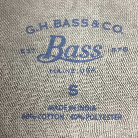 BUNDLE Men's Chaps Cream Cargo Shorts Sz:32 & FREE G.H.Bass Long Sleeve Tee. SM - Picture 11 of 14